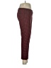 Sanctuary Houndstooth Burgundy Casual Pants Size M - photo 4