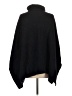 Ann Taylor LOFT Black Blue Poncho Size XS - photo 2