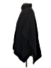 Ann Taylor LOFT Black Blue Poncho Size XS - photo 5