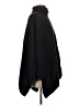 Ann Taylor LOFT Black Blue Poncho Size XS - photo 4