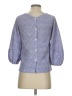 Ann Taylor LOFT 100% Polyester Blue 3/4 Sleeve Blouse Size XXS - photo 2