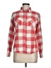 Woolrich 100% Cotton Plaid Red Long Sleeve Button-Down Shirt Size M - photo 1