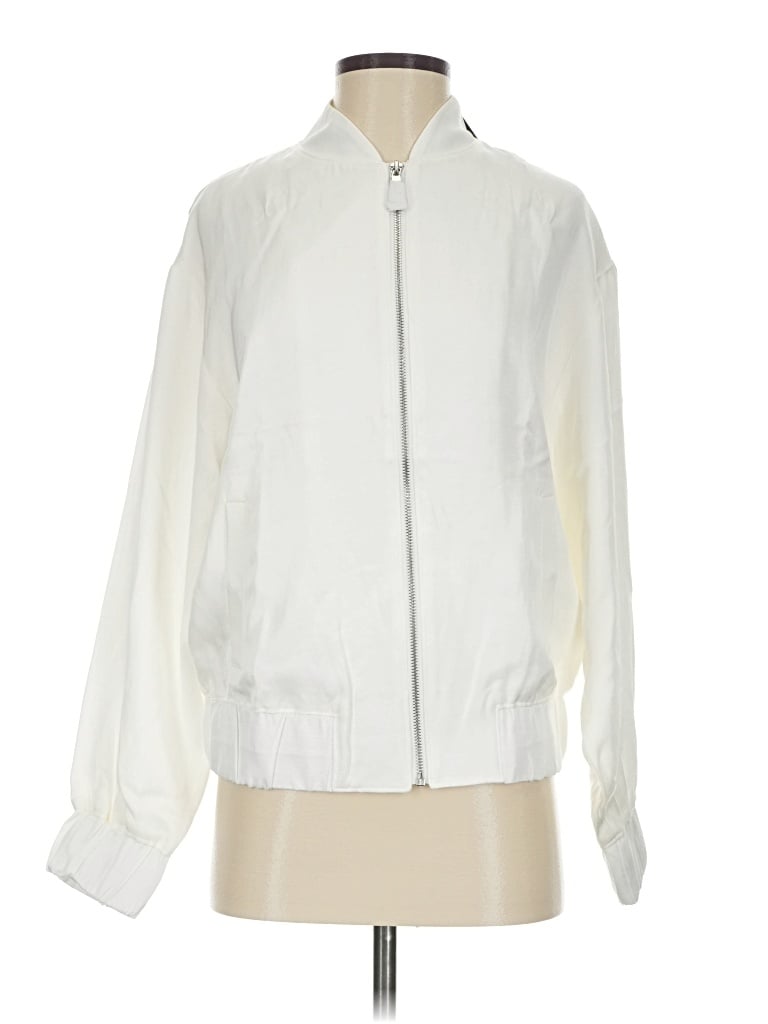 Express Track Jacket In White