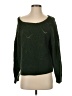 Unbranded 100% Acrylic Chevron-herringbone Green Pullover Sweater Size S - photo 1