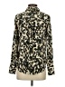 H&M Animal Print Gold Long Sleeve Blouse Size XXS - photo 2