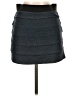 Express Solid Gray Casual Skirt Size XS - photo 1