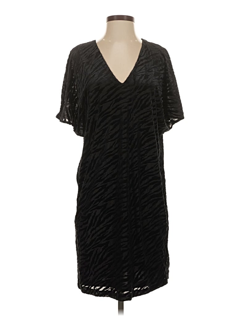 Pre-owned Mango Casual Dress In Black