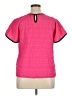 Shein Curve 100% Polyester Pink Short Sleeve Blouse Size 14 (1) - photo 2