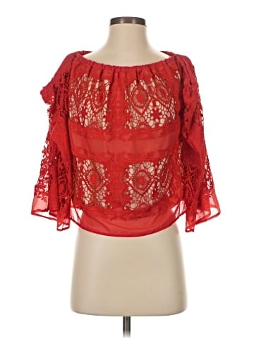 Liv Los Angeles 3/4 Sleeve Blouse (view 1)