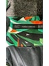 Zara 100% Polyester Tropical Green Romper Size XXS - photo 4