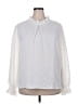 Unbranded Ivory Long Sleeve Blouse Size XXL - photo 1