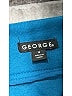 George Solid Blue Teal Formal Skirt Size 12 - photo 4
