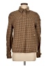 Per Se By Carlisle Houndstooth Brown Jacket Size 8 - photo 1