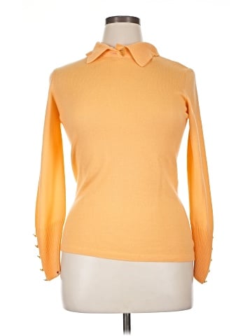 Escada by Margaretha Ley Wool Pullover Sweater (view 1)