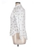 English Laundry 100% Rayon Print White Long Sleeve Blouse Size XL - photo 5