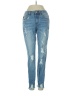 KANCAN JEANS Hearts Blue Jeans Size 25 waist - photo 1