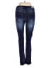 Machine Floral Blue Jeans Size 27 waist - photo 2