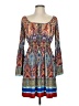 Boston Proper Paisley Blue Casual Dress Size 8 - photo 1