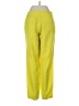 Club Monaco 100% Polyester Solid Yellow Casual Pants Size 00 - photo 2