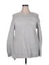 Elle Gray Pullover Sweater Size XXL - photo 1