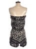 Angie 100% Rayon Paisley Blue Black Romper Size S - photo 2