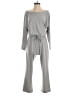 Splendid x Cella Jane Gray Jumpsuit Size S - photo 1