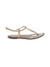 Sam Edelman Gold Tan Sandals Size 9 1/2 - photo 1