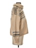 Madewell Chevron-herringbone Tan Turtleneck Sweater Size XS - photo 4