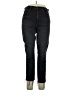 Gap Solid Black Jeans Size 14 - photo 1