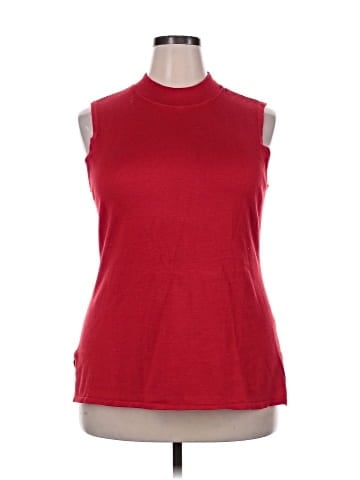 JM Collection Sweater Vest (view 1)