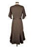 DKNY 100% Polyester Brown Casual Dress Size 6 - photo 2