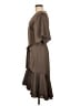 DKNY 100% Polyester Brown Casual Dress Size 6 - photo 5
