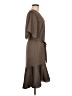 DKNY 100% Polyester Brown Casual Dress Size 6 - photo 4