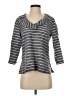 Devon Baer Gray 3/4 Sleeve Top Size S - photo 1