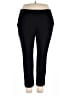 Charter Club Solid Black Active Pants Size 18W - photo 1