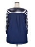 Calvin Klein 100% Viscose Blue Pullover Sweater Size XXL (estimated) - photo 2