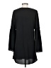 Renvy 100% Polyester Solid Black Casual Dress Size S - photo 2