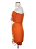 Missguided Orange Cocktail Dress Size 0 - photo 5