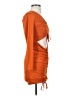 Missguided Orange Cocktail Dress Size 0 - photo 4