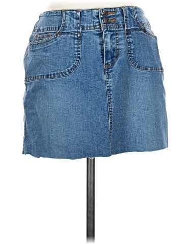No Boundaries Denim Skirt (view 1)