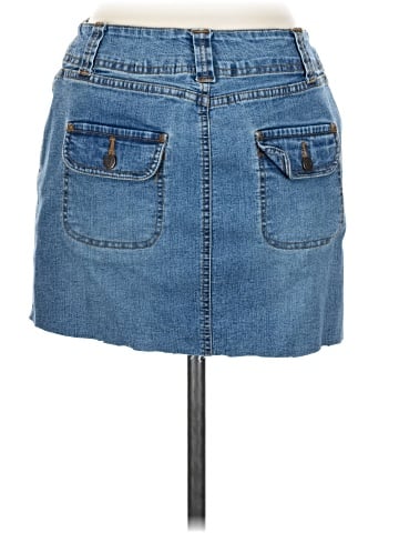 No Boundaries Denim Skirt (view 2)