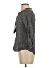 Daniel Rainn Gray 3/4 Sleeve Blouse Size S - photo 5