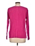 Lands' End 100% Cotton Pink Pullover Sweater Size L - photo 2