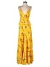Thakoon Collective 100% Polyester Yellow Jumpsuit Size 2 - photo 1