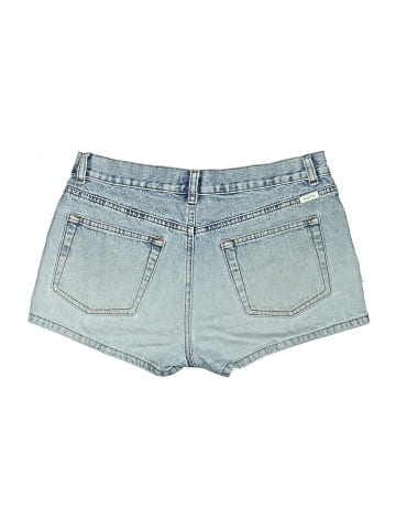 Moto Denim Shorts (view 2)