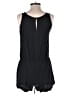 Lou & Grey Solid Black Romper Size XS - photo 2