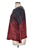 Unbranded Metallic Red Long Sleeve Blouse Size XL - photo 5