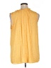 Bobeau 100% Rayon Yellow Sleeveless Blouse Size 1X - photo 2