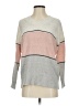 Staccato 100% Acrylic Color Block Gray Pullover Sweater Size S - photo 1