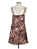 Unbranded Animal Print Brown Cocktail Dress Size S - photo 2